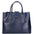 Letizia Borsa a mano da donna Pelle stampata croco 06542-BLU SCURO Gave Lux