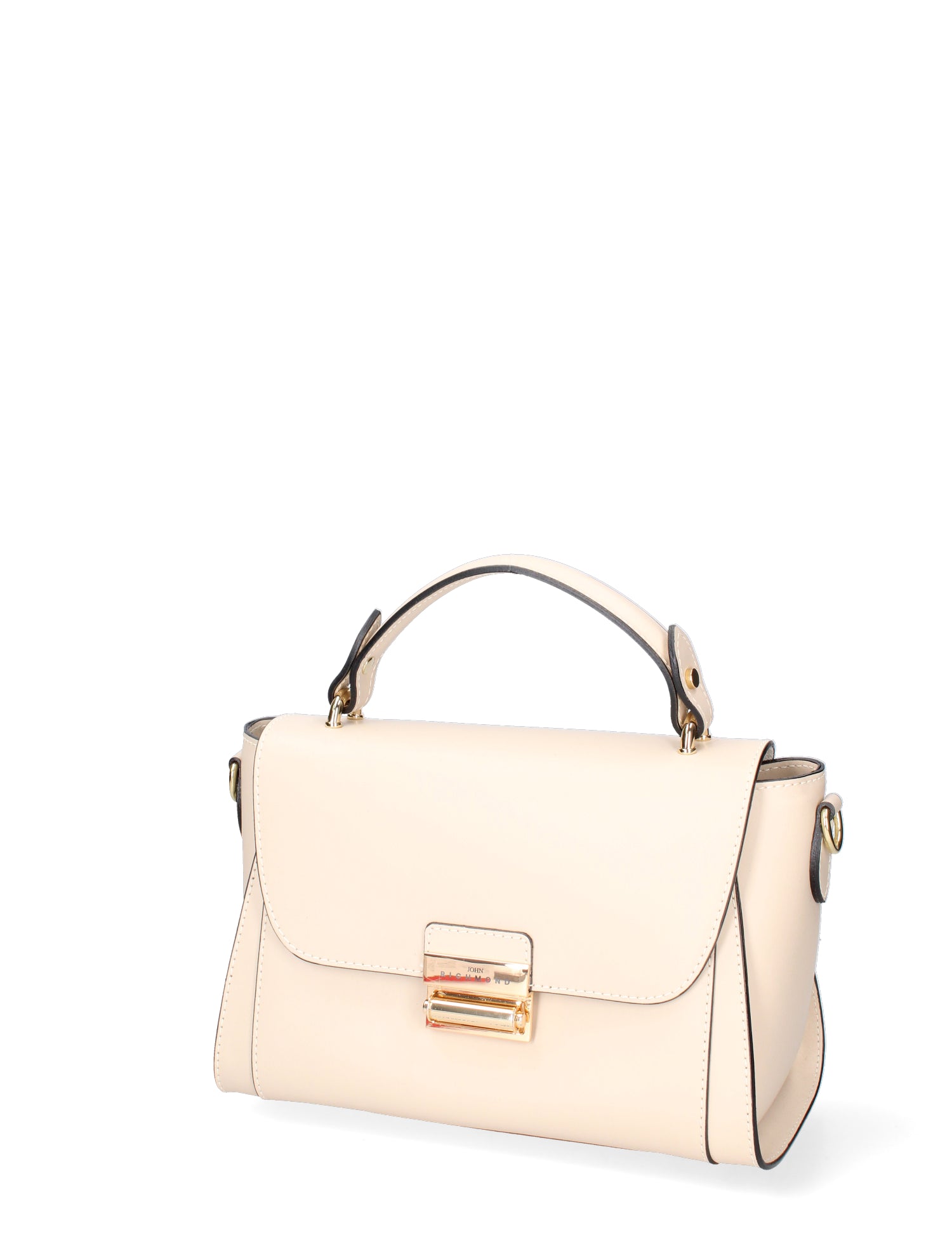 Borsa a mano da donna 100% pelle ruga JR-W-1128RU-BONE-GOLD John Richmond