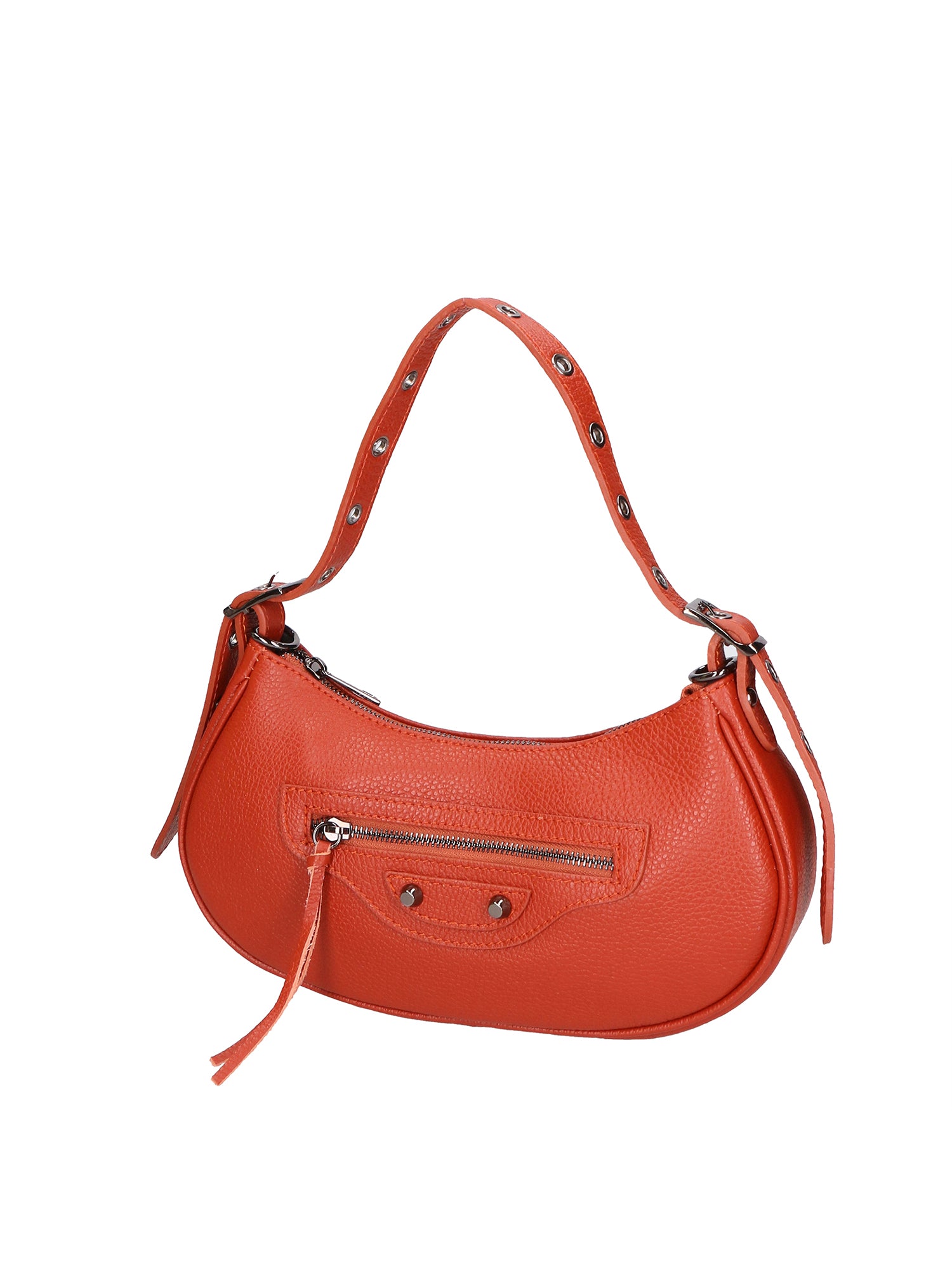 Loredana Borsa a spalla da donna Vera pelle 06548-MATTONE Gave Lux
