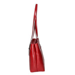 Flora Borsa a spalla da donna Vera pelle 9118-ROSSO RED Gave Lux