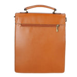 Tancredi Borsa da lavoro unisex in pelle Vera pelle 7013-CUOIO COGNAC Gave Lux