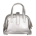 Borsa a mano da donna 100% vera pelle MYB-6008-FW-DL1 ARGENTO My Best Bag