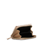 Portafoglio in Pelle Vegana Beige