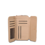 Portafoglio in Pelle Vegana Beige