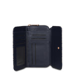 Portafoglio in Pelle Vegana Blu