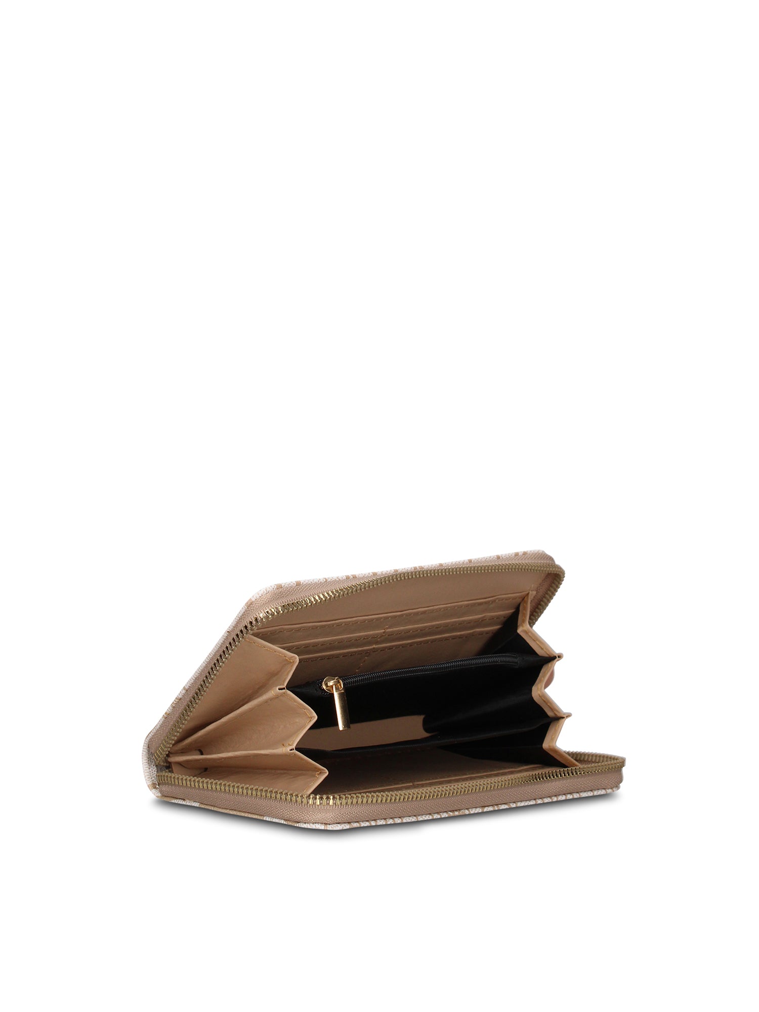 Portafoglio in Pelle Vegana Beige