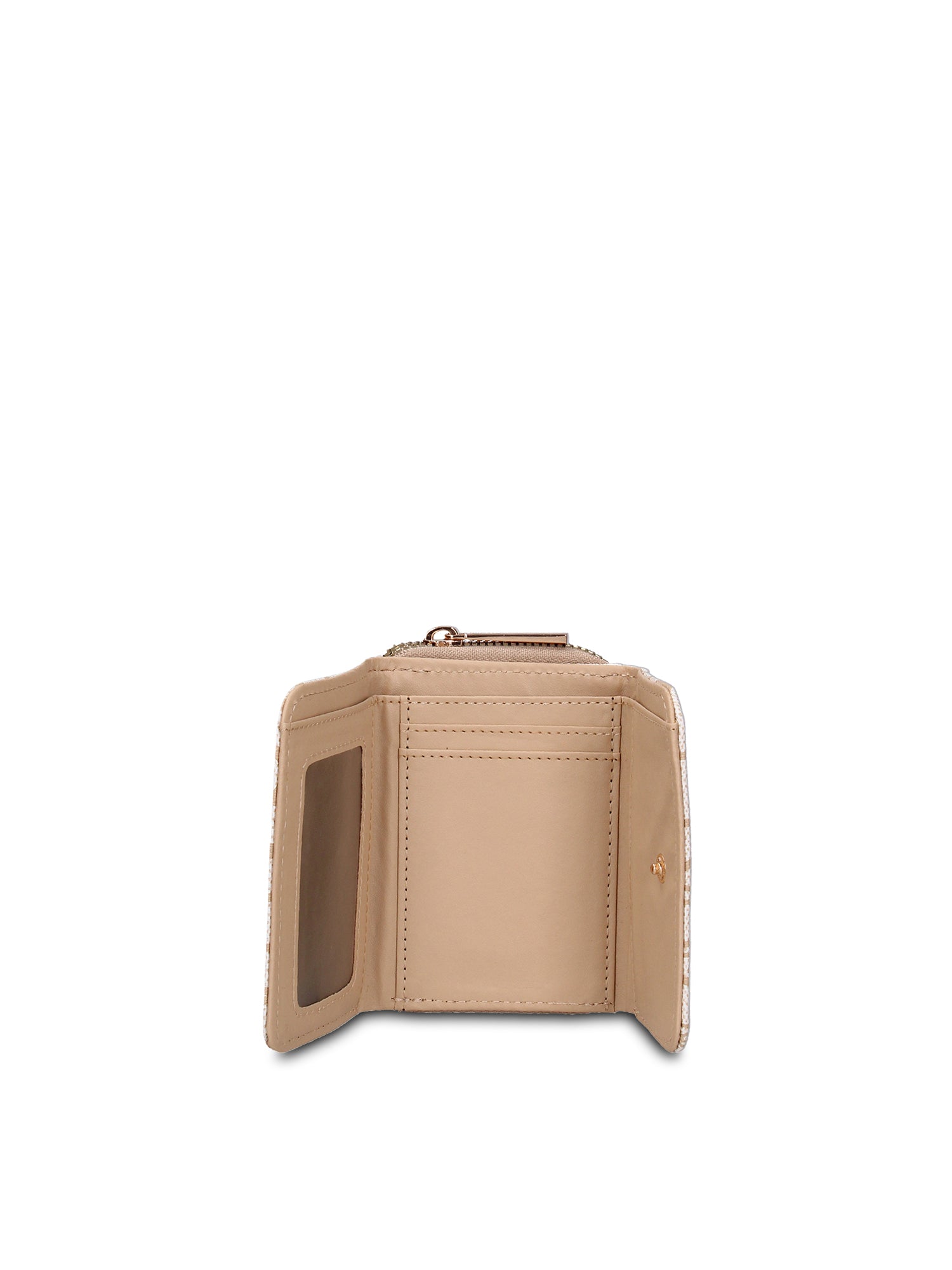 Portafoglio in Pelle Vegana Beige