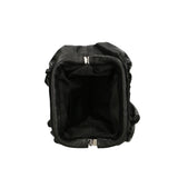 Quinta Borsa a tracolla donna Vera pelle 01448-D28 NERO BLACK Gave Lux