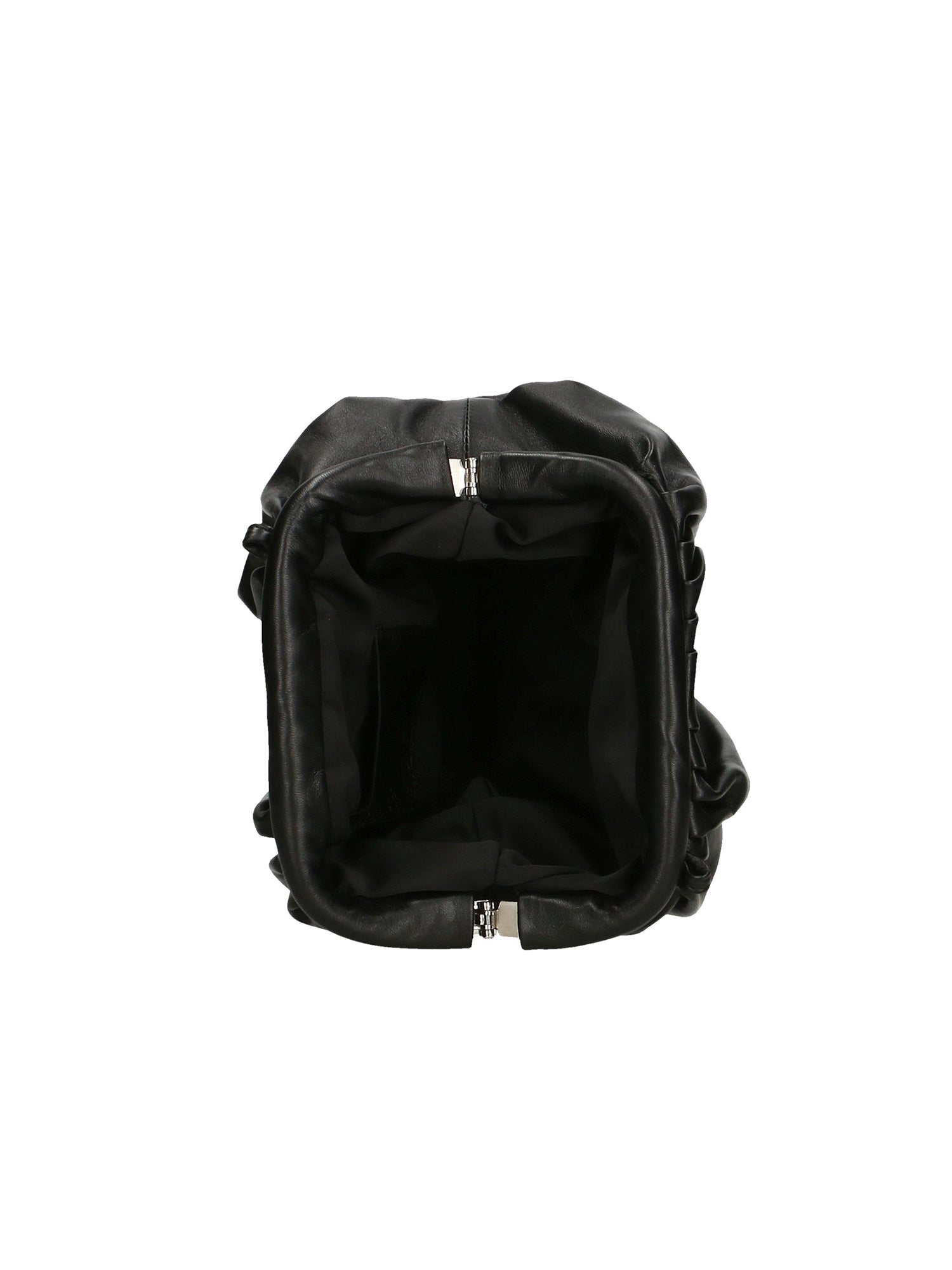 Quinta Borsa a tracolla donna Vera pelle 01448-D28 NERO BLACK Gave Lux