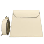 Eolara Borsa a spalla da donna Vera pelle 193842-BEIGE Gave Lux