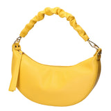 Ida Borsa a spalla da donna Vera pelle 05916-C65 GIALLO Gave Lux