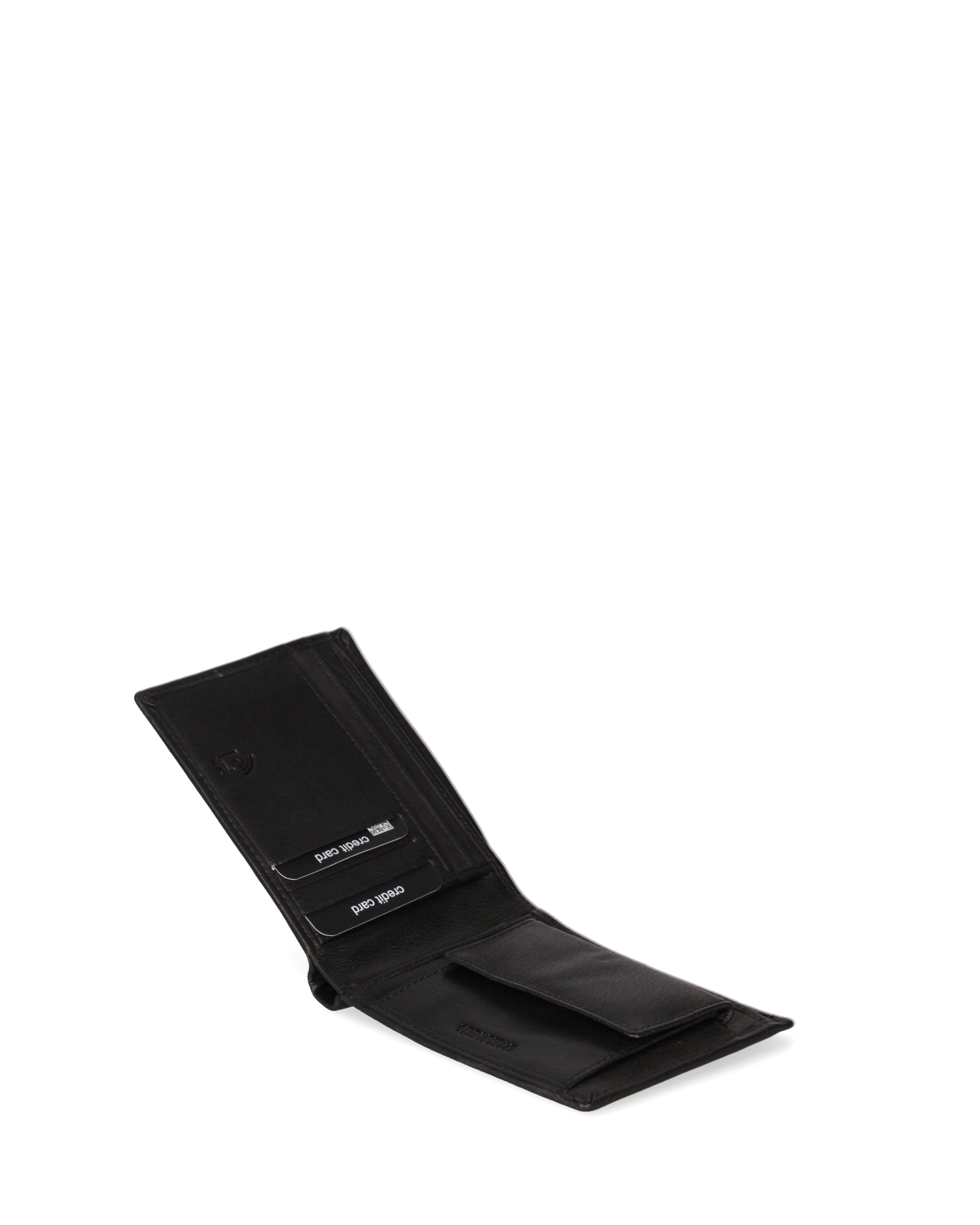 Portafoglio uomo in vera pelle Casual EC761-03-NERO EC Contemporaly COVERI