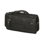 Borsa a tracolla da uomo in vera pelle RFID HILB-3351-NERO  Hill Burry