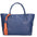 Rosalie Borsa a spalla da donna 100% pelle 06503-D24 BLU Gave Lux