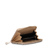 Portafoglio in Pelle Vegana Beige