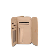 Portafoglio in Pelle Vegana Beige