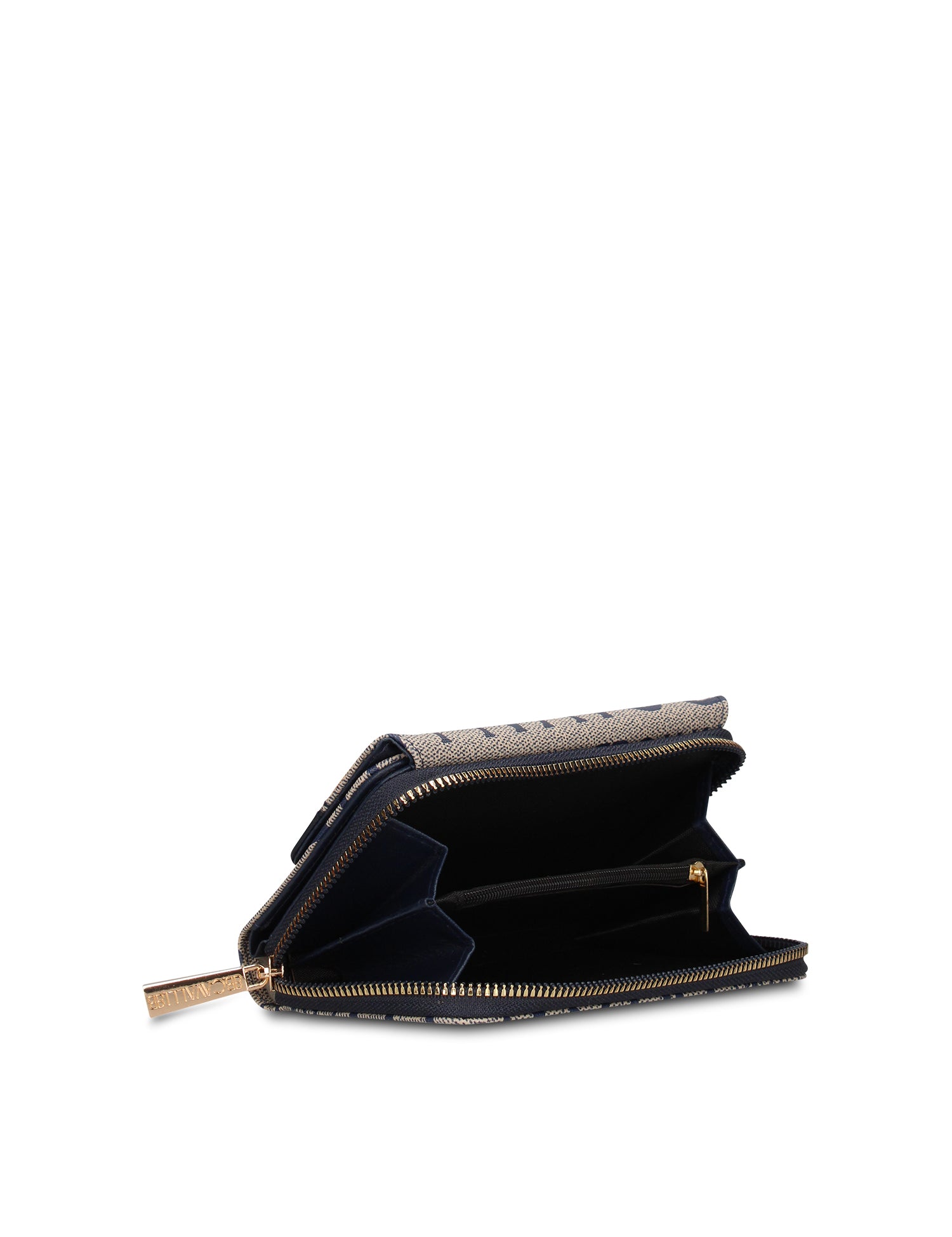 Portafoglio in Pelle Vegana Blu