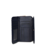 Portafoglio in Pelle Vegana Blu