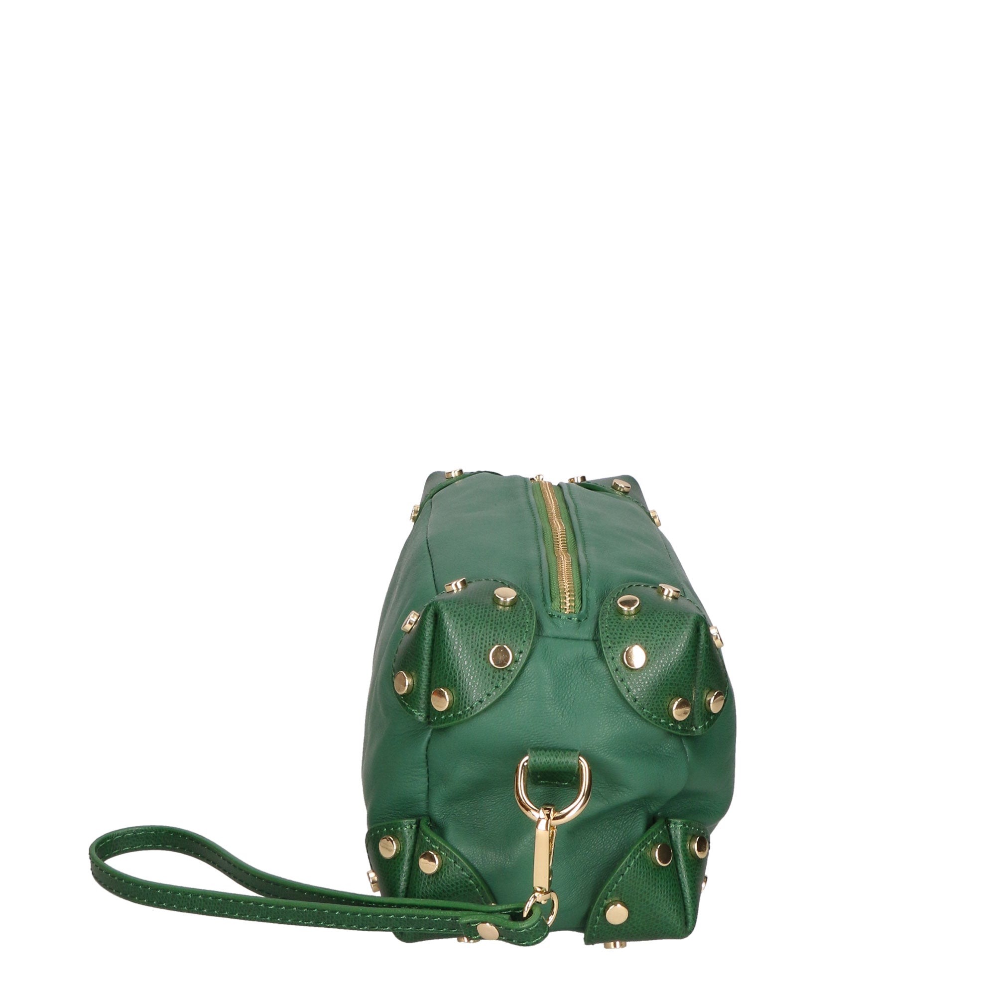 Borsa a tracolla da donna Vera pelle MYB-6011-FW-VERDE+P622 VERDE My Best Bag