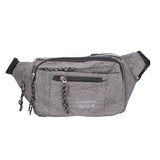 Marsupio da uomo in pelle PU 100% Nylon PCL3148-GREY Northampton Polo Club