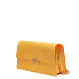 Borsa a mano da donna 100% Pvc FLAT ROOD M-VANIGLIA + OFF GOLD Marc Ellis