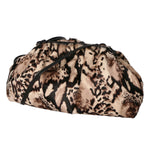 Astrid Borsa a spalla da donna Vera pelle 05476-NERO PITONE BIANCO 008 Gave Lux