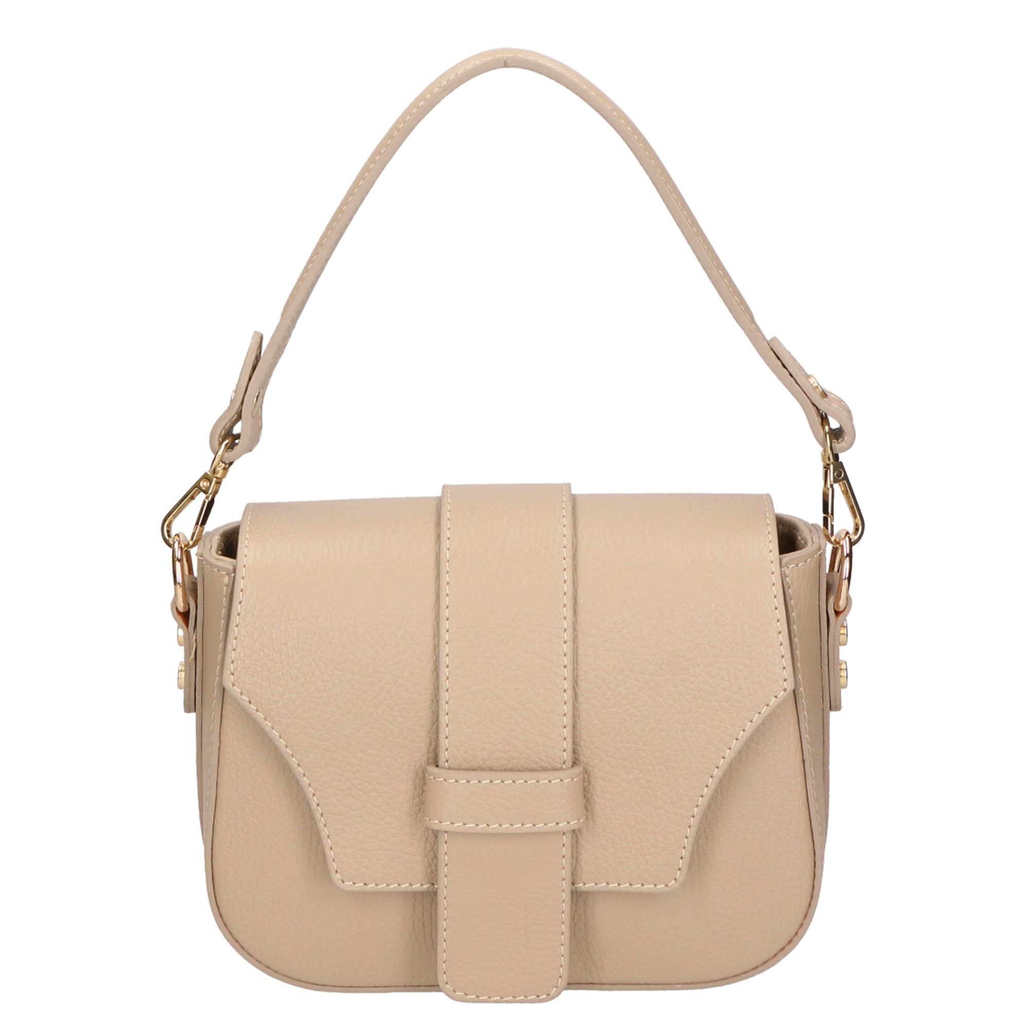 Ileana Borsa a spalla da donna Vera pelle 06282-D05 CAPPUCCINO CAPUCHIN Gave Lux