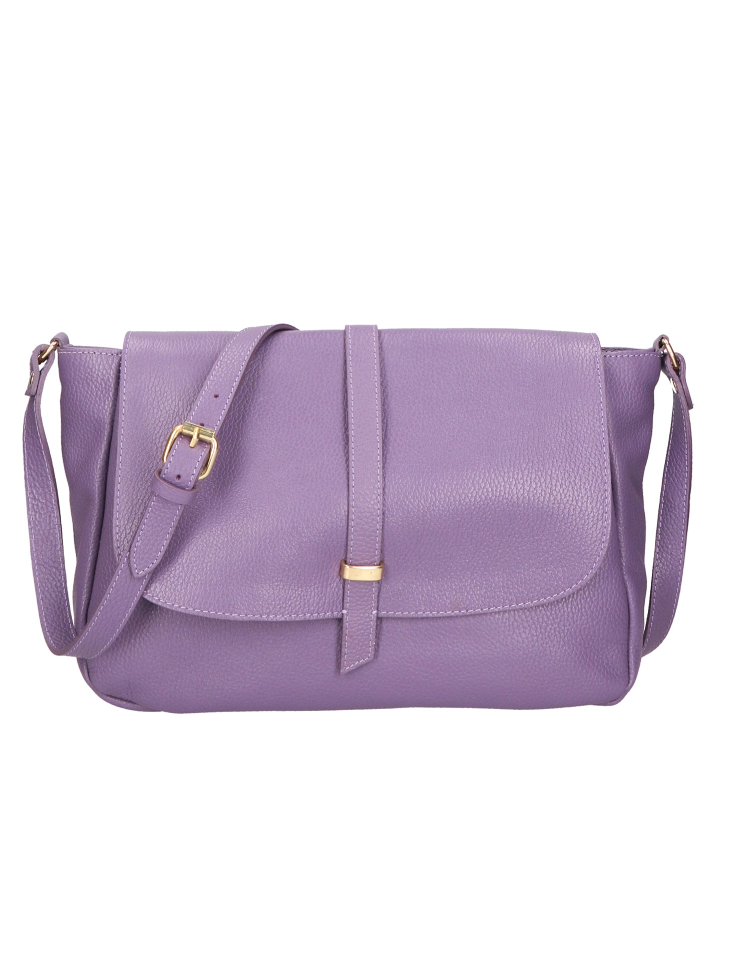 Veronica Borsa a spalla da donna Vera pelle 06519-D87 VIOLET Gave Lux