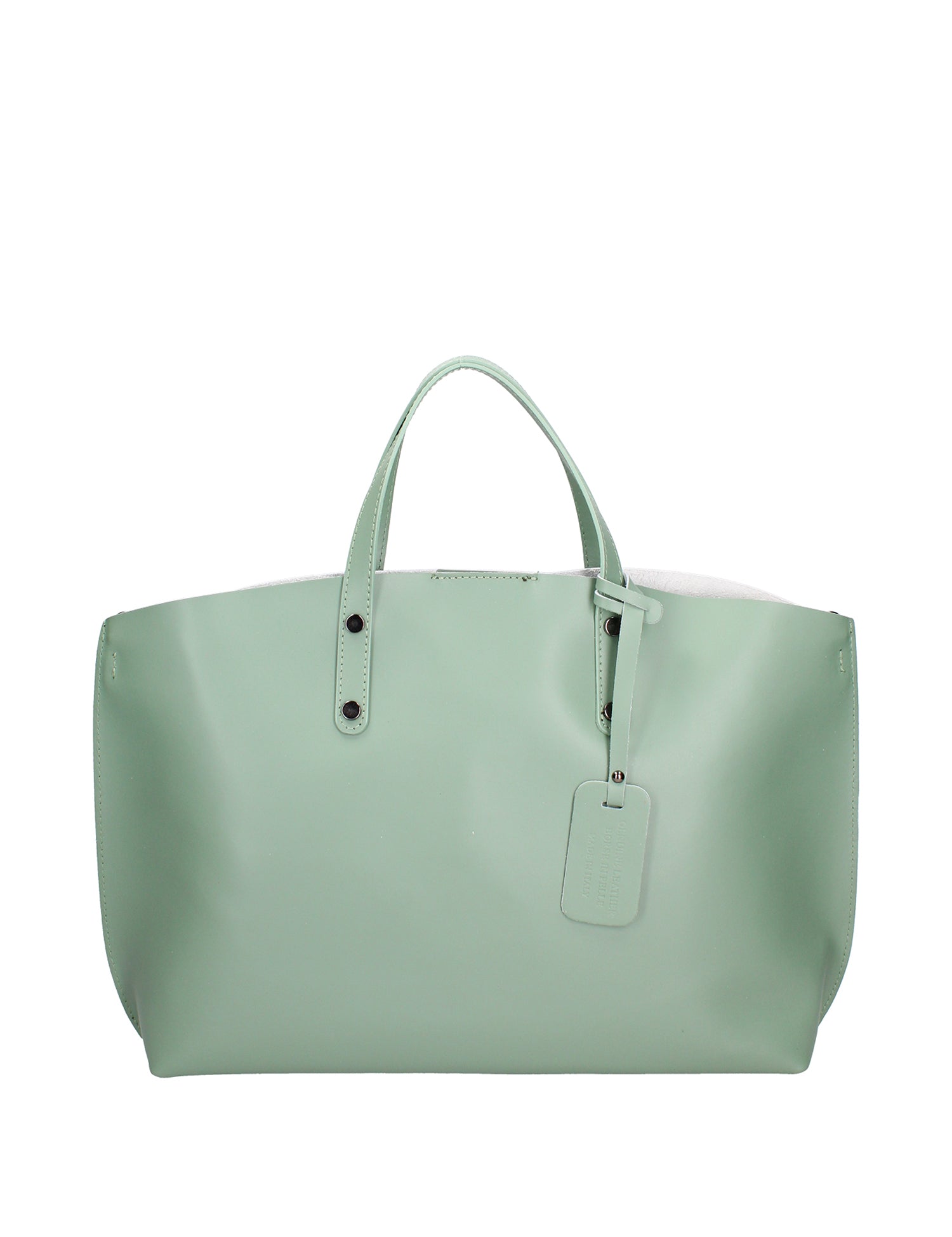 Lumena Borsa a mano da donna Vera pelle 2094-L896 MENTA Gave Lux