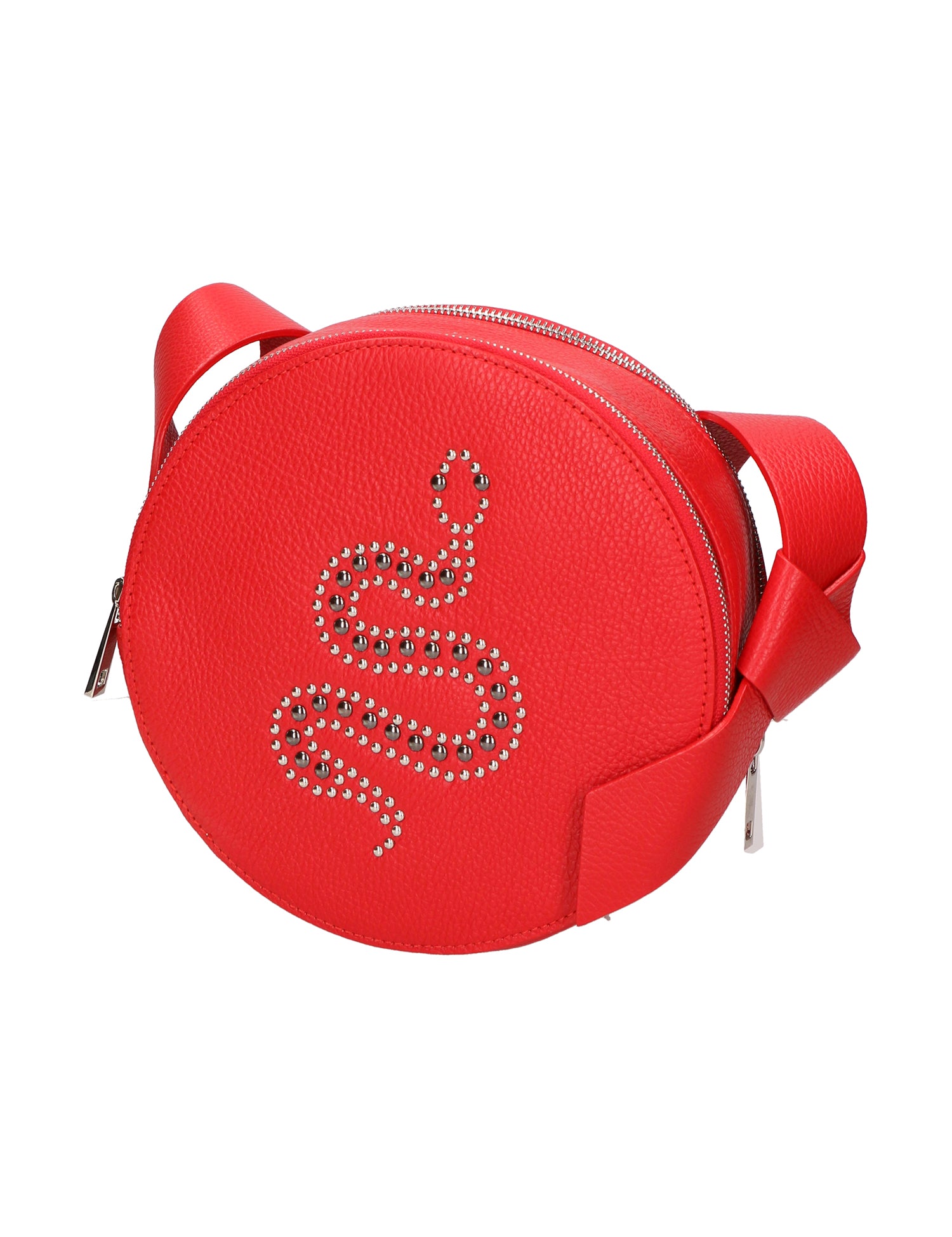 Naomi Borsa a spalla da donna Vera pelle 190960-ROSSO RED Gave Lux