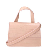 Borsa a mano da donna Pelle goffrata MYB-7036-SS-C13 ROSA My Best Bag
