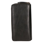 Portafoglio unisex in vera pelle Made in Italy SN2828147-BLACK Santini Firenze