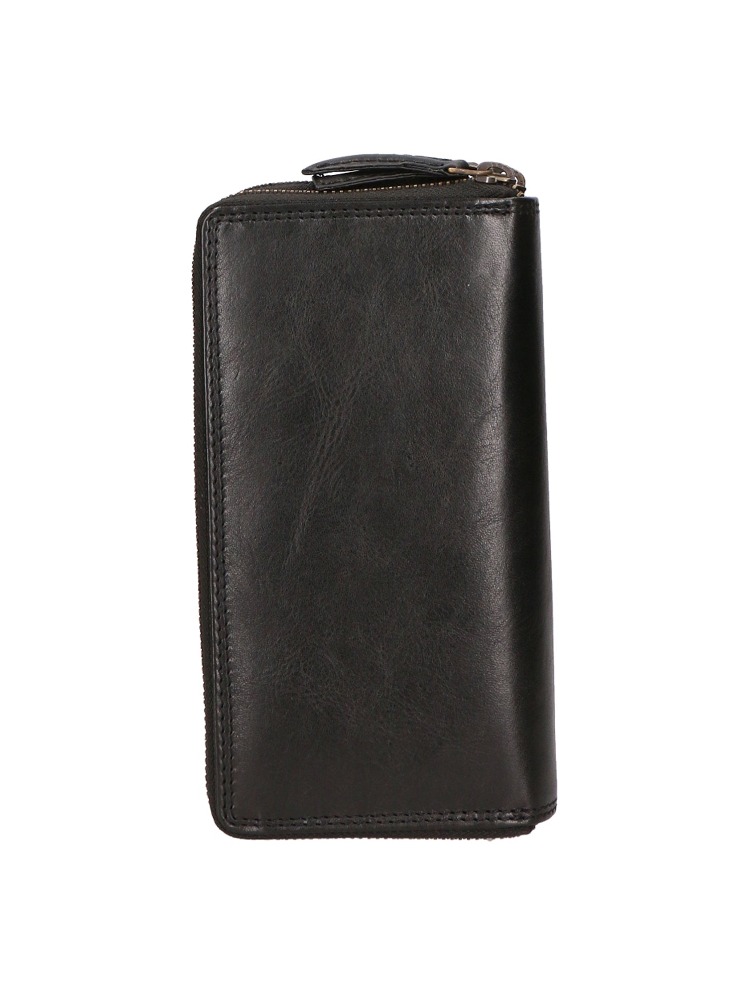 Portafoglio unisex in vera pelle Made in Italy SN2828147-BLACK Santini Firenze