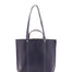 Borsa a spalla unisex in vera pelle Made in Italy 4610-BLU Alessia Firenze