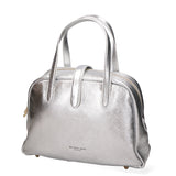 Borsa a mano da donna 100% vera pelle MYB-7025-SS-DL1 SILVER My Best Bag