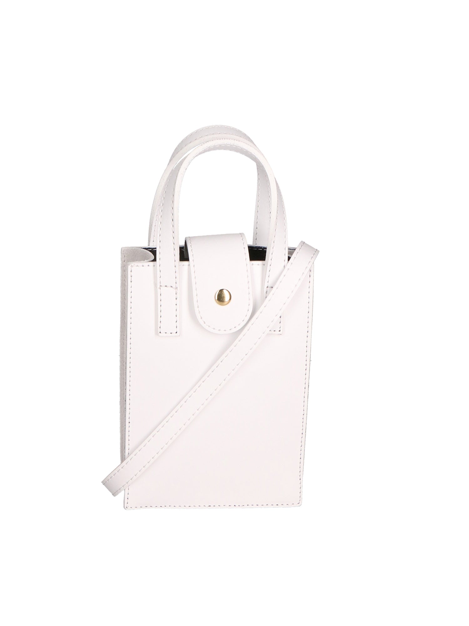 Giusi Borsa a mano da donna Vera pelle 05991-L101 BIANCO+01 BIANCO Gave Lux