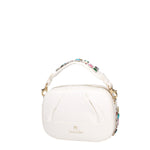 Aurielle Borsa a Spalla da Donna 100% Poliuretano B17176-BIANCO Braccialini