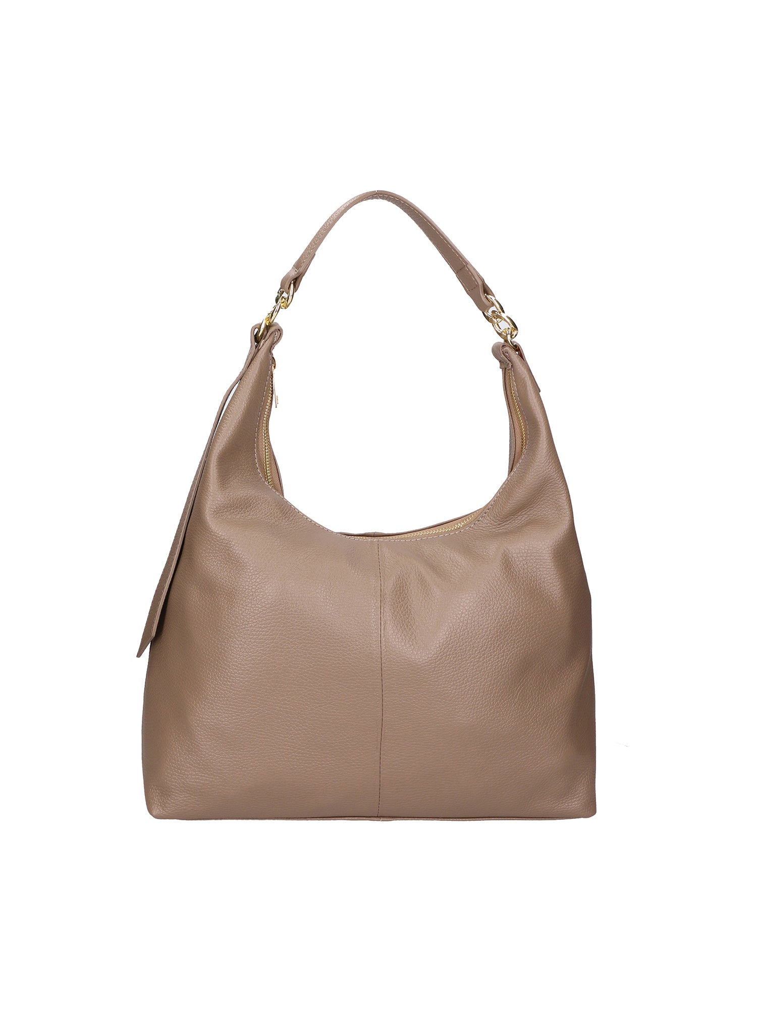 Ursula Borsa a spalla da donna Vera pelle 06673-D40 TAUPE Gave Lux