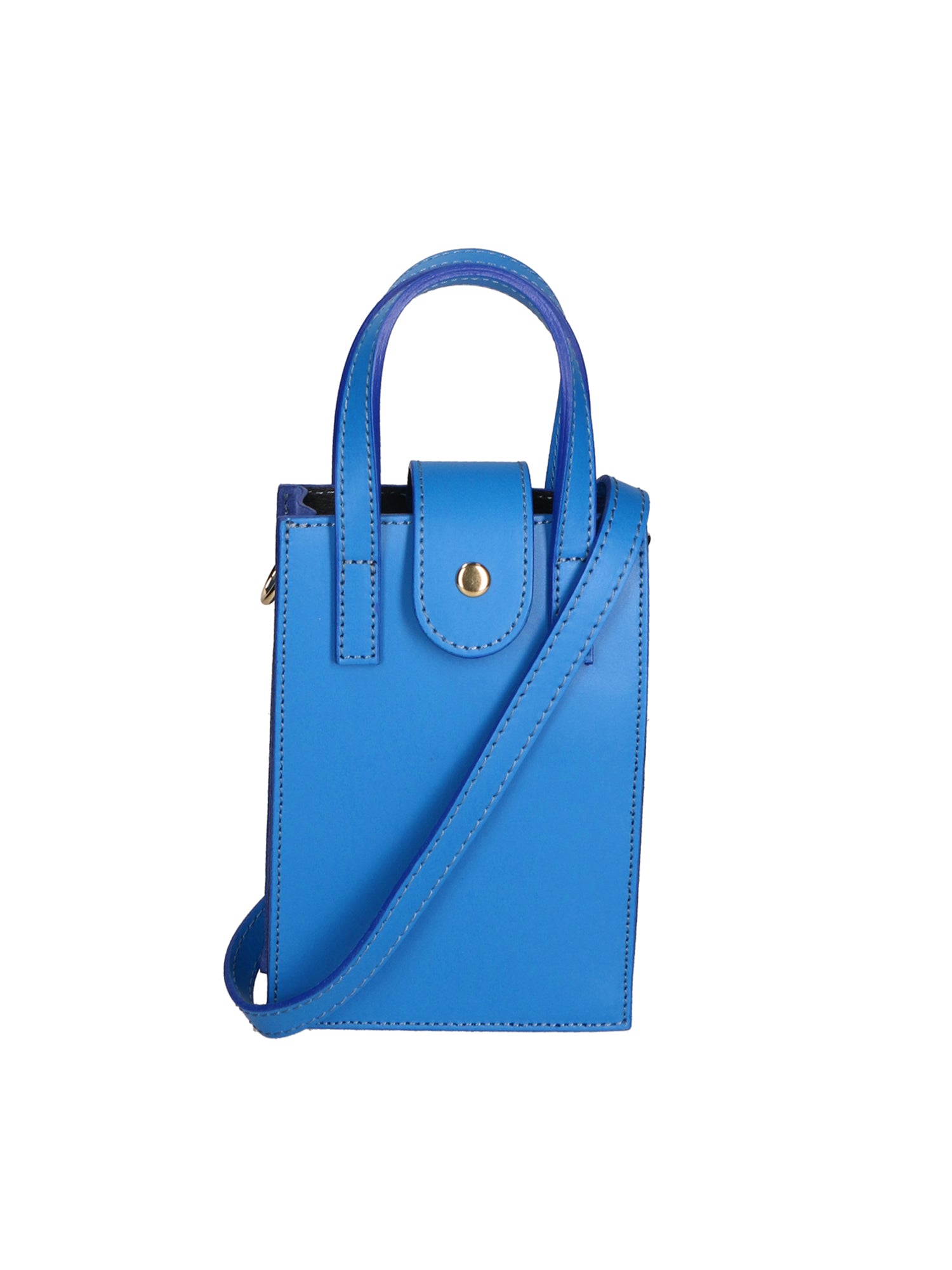 Giusi Borsa a mano da donna Vera pelle 05991-L222 BLU ASTER+18 BLU Gave Lux