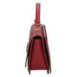 Borsa a mano da donna 100% pelle Nappa MYB-8034-FW-S34 BORGOGNA My Best Bag