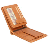 Portafoglio uomo in vera pelle RFID HILB-6404-CUOIO Hill Burry