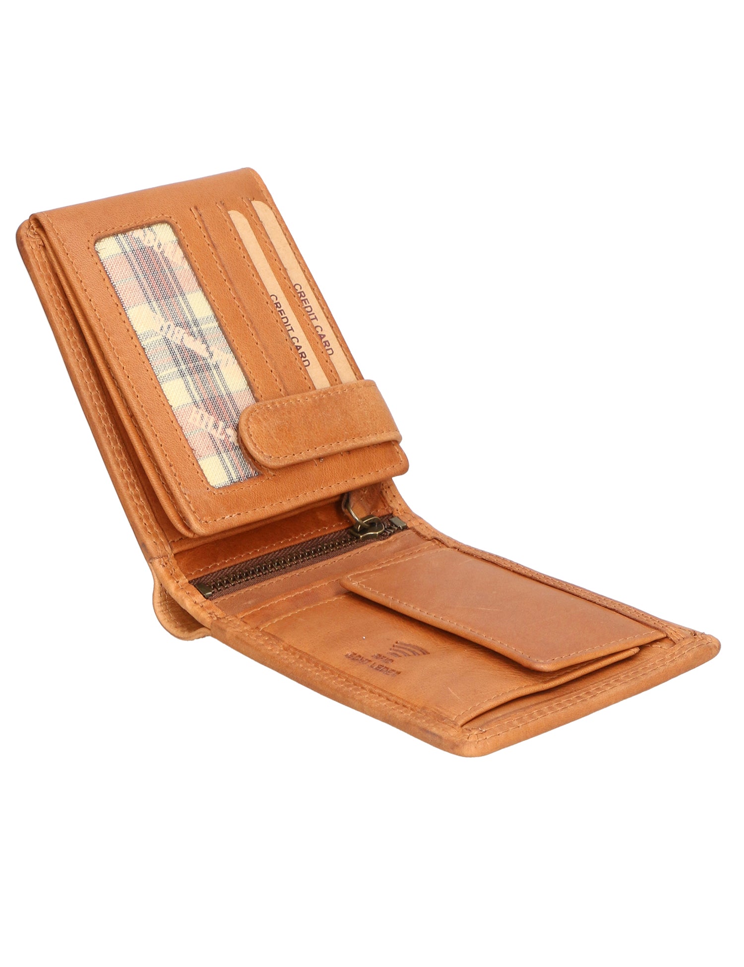 Portafoglio uomo in vera pelle RFID HILB-6404-CUOIO Hill Burry