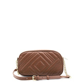 Valencia Borsa a tracolla da donna Ecopelle VT-204-MARRONE 19V69 Italia