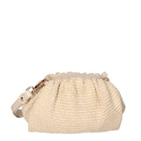 Borsa a tracolla da donna Paglia & Pelle MYB-7012-SS-TAPIOCA 21+142 TABRU My Best Bag