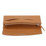 Marcella 60698 2-CUOIO COGNAC Portafoglio donna in vera pelle Gave Lux