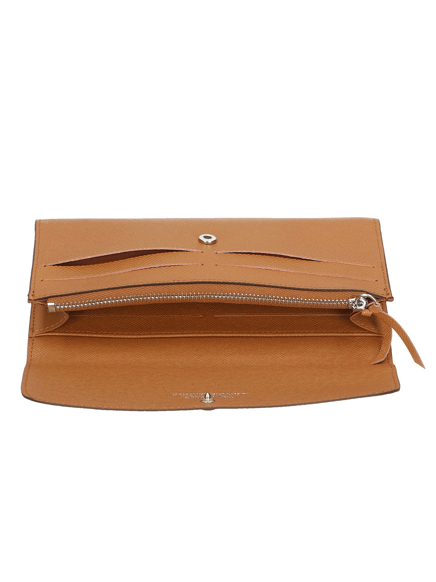 Marcella 60698 2-CUOIO COGNAC Portafoglio donna in vera pelle Gave Lux