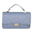 Vita Borsa a spalla da donna Vera pelle 06879-S41 CELESTE SCURO Gave Lux
