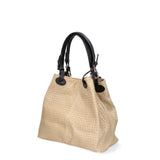 Araminta Borsa Shopper da donna Vera Pelle 80047-002 BEIGE Gave Lux