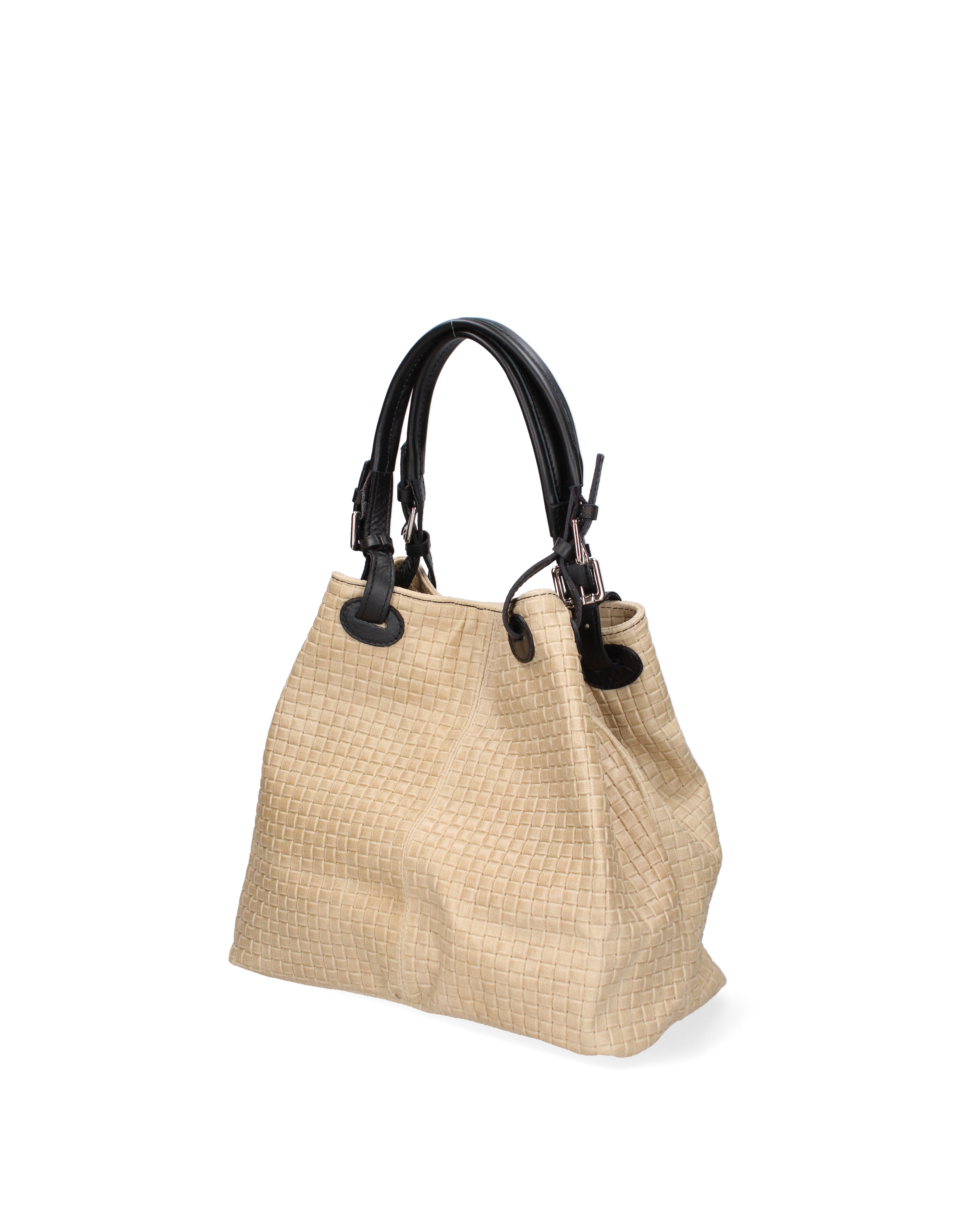 Araminta Borsa Shopper da donna Vera Pelle 80047-002 BEIGE Gave Lux