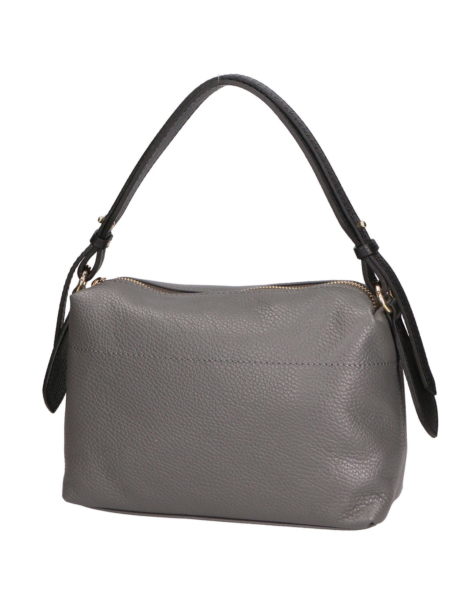 Vivienne Borsa a spalla da donna Vera pelle 06674-D27 CENERE + D28 NERO Gave Lux